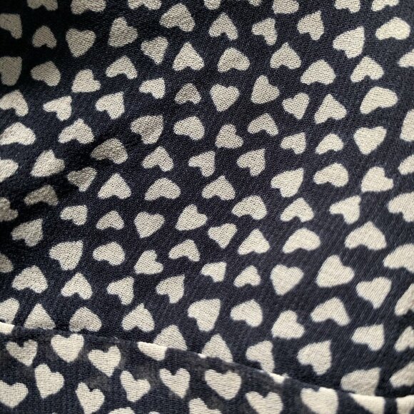 Free People Women's Cassie Soft Bra Black Combo Hearts NWT Size Small - Picture 7 of 7